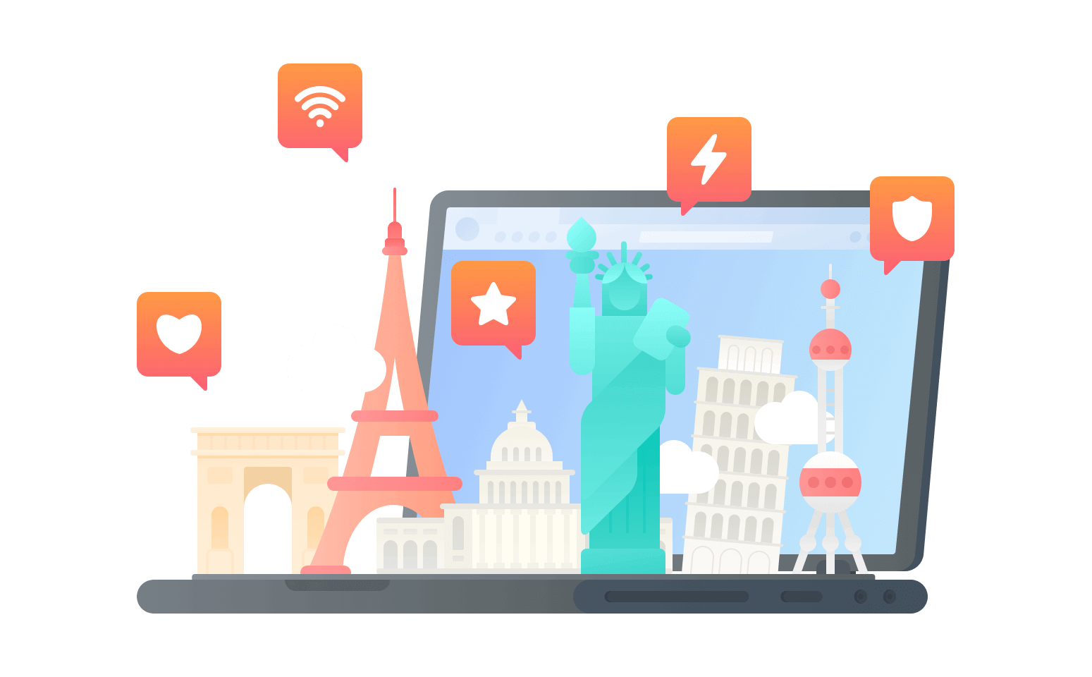 在科威特连接到中国的加速器 - 华人VPN